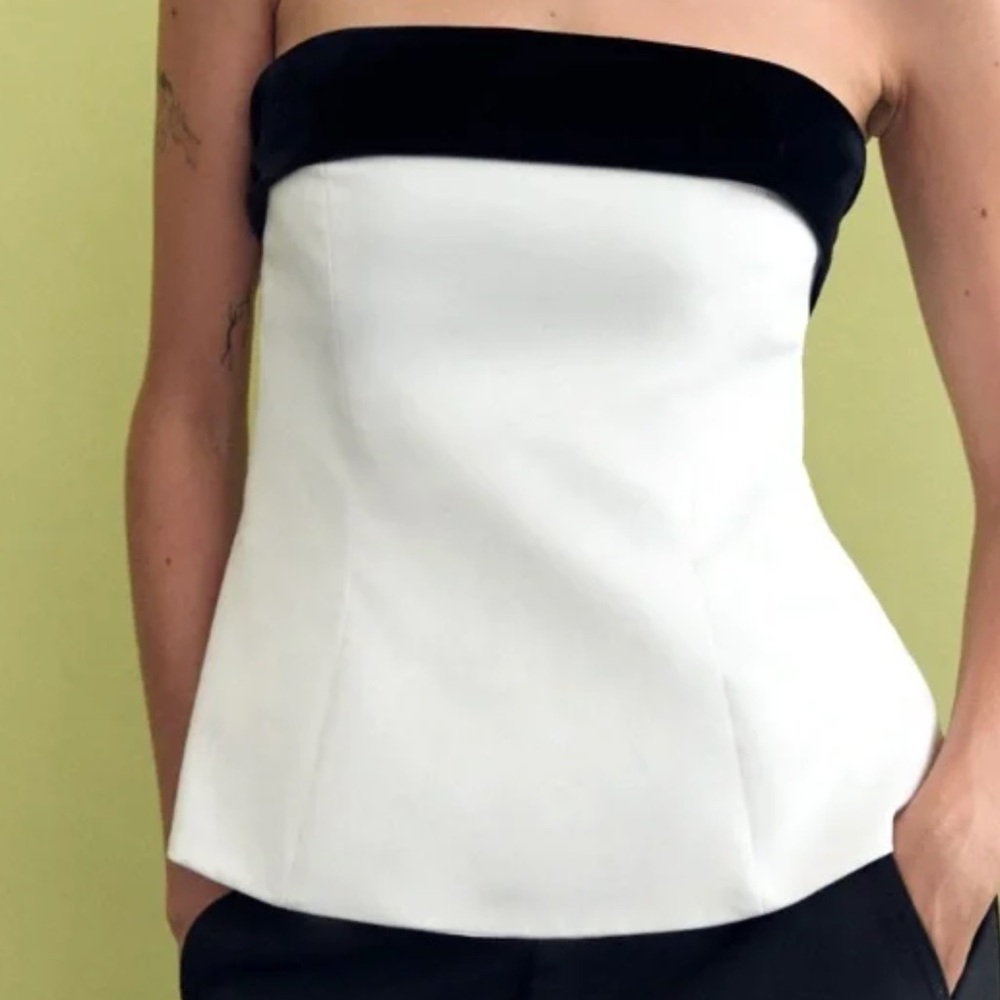 Zara Strapless Top with Bow 9003/420
